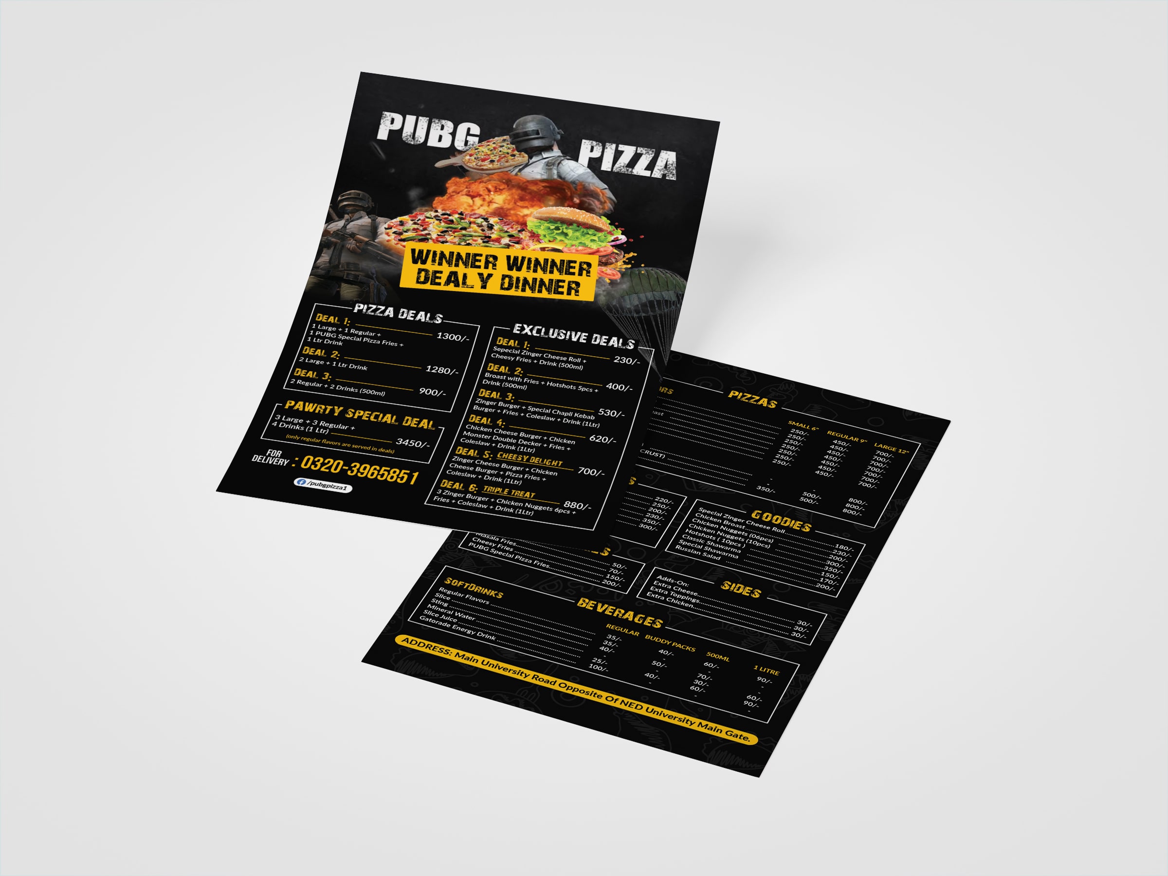 Flyer and Catalog Design Sample for Business Marketing in Florida