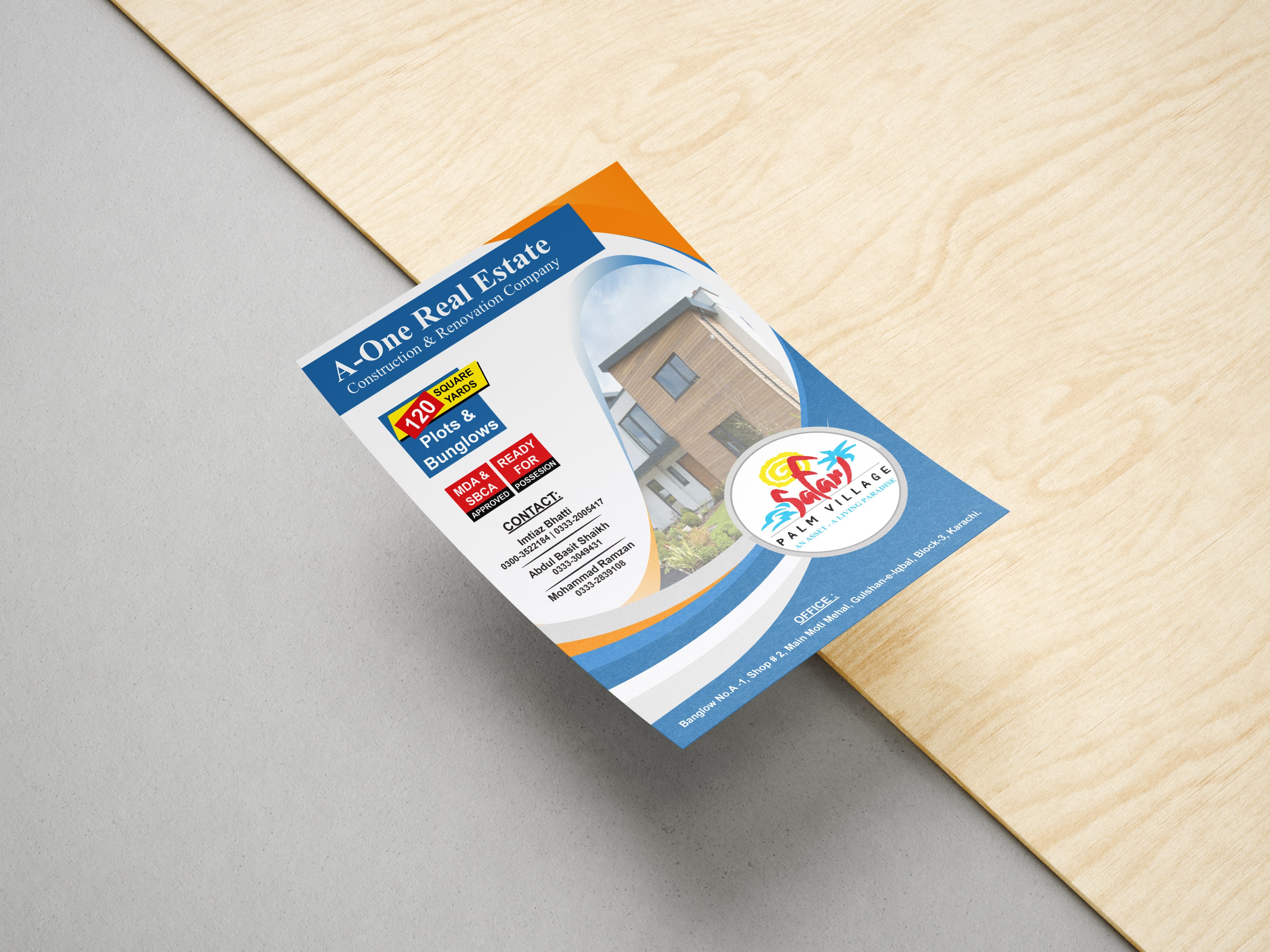 A5 Flyer Catalog Design for Business Promotion in Florida